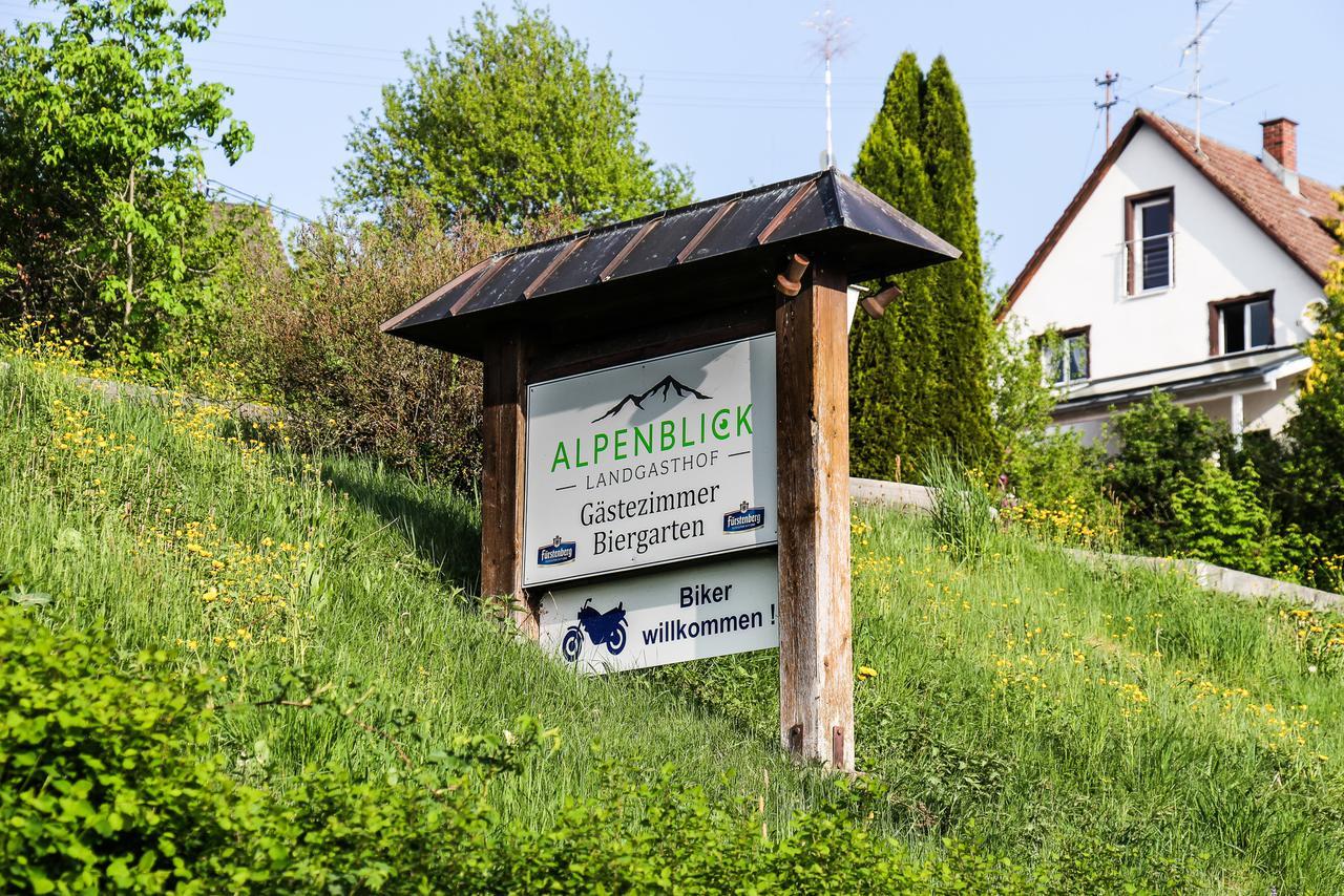 Landgasthof Alpenblick an der Wutachschlucht Südschwarzwald Löffingen Exterior foto